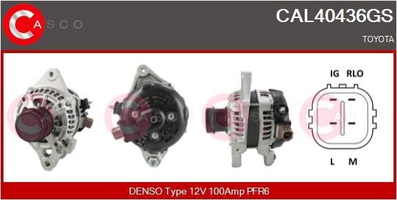 Casco CAL40436GS Alternator CAL40436GS: Buy near me in Poland at 2407.PL - Good price!