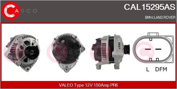 Casco CAL15295AS Alternator CAL15295AS: Buy near me in Poland at 2407.PL - Good price!