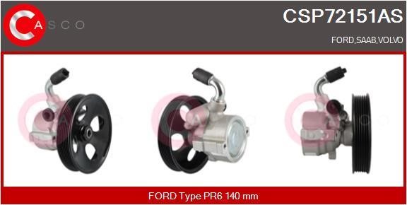Casco CSP72151AS Hydraulic Pump, steering system CSP72151AS: Buy near me in Poland at 2407.PL - Good price!
