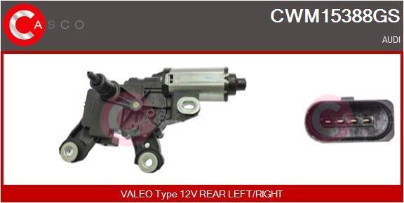 Casco CWM15388GS Мотор склоочисника CWM15388GS: Приваблива ціна - Купити у Польщі на 2407.PL!