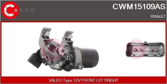 Casco CWM15109AS Мотор склоочисника CWM15109AS: Приваблива ціна - Купити у Польщі на 2407.PL!