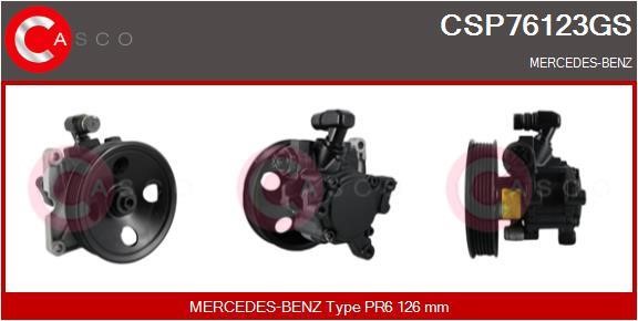 Casco CSP76123GS Hydraulic Pump, steering system CSP76123GS: Buy near me in Poland at 2407.PL - Good price!
