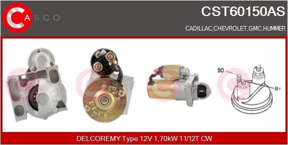 Casco CST60150AS Anlasser CST60150AS: Kaufen Sie zu einem guten Preis in Polen bei 2407.PL!