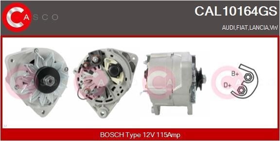 Casco CAL10164GS Alternator CAL10164GS: Buy near me in Poland at 2407.PL - Good price!
