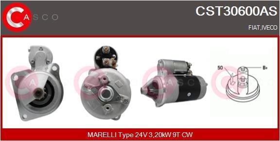 Casco CST30600AS Starter CST30600AS: Buy near me in Poland at 2407.PL - Good price!