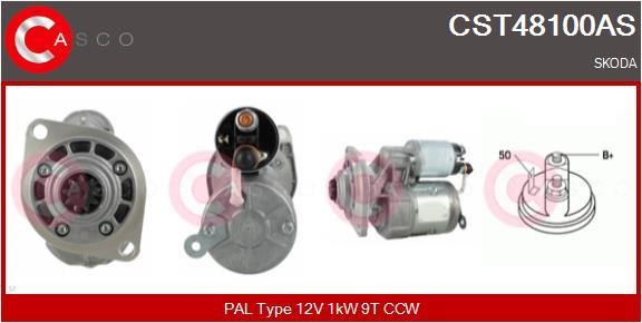 Casco CST48100AS Starter CST48100AS: Buy near me in Poland at 2407.PL - Good price!