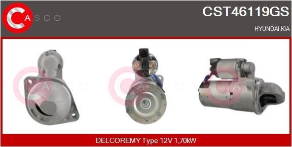 Casco CST46119GS Starter CST46119GS: Buy near me in Poland at 2407.PL - Good price!