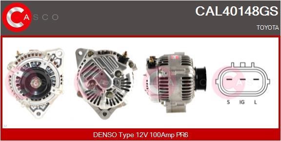 Casco CAL40148GS Alternator CAL40148GS: Buy near me in Poland at 2407.PL - Good price!