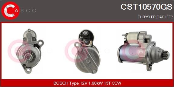 Casco CST10570GS Стартер CST10570GS: Отличная цена - Купить в Польше на 2407.PL!