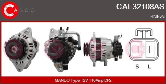 Casco CAL32108AS Alternator CAL32108AS: Buy near me in Poland at 2407.PL - Good price!