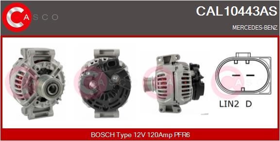 Casco CAL10443AS Alternator CAL10443AS: Buy near me in Poland at 2407.PL - Good price!