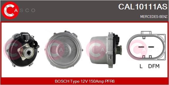 Casco CAL10111AS Alternator CAL10111AS: Buy near me in Poland at 2407.PL - Good price!