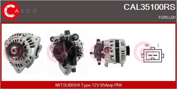 Casco CAL35100RS Alternator CAL35100RS: Buy near me in Poland at 2407.PL - Good price!