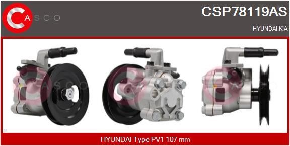 Casco CSP78119AS Hydraulic Pump, steering system CSP78119AS: Buy near me in Poland at 2407.PL - Good price!