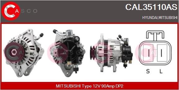 Casco CAL35110AS Alternator CAL35110AS: Buy near me in Poland at 2407.PL - Good price!