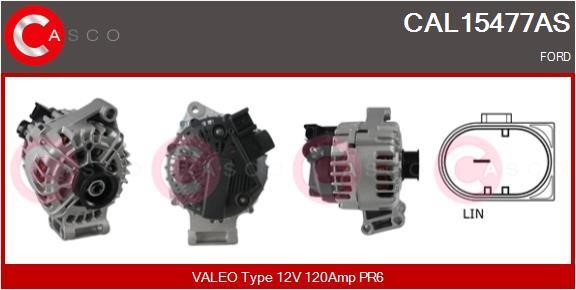 Casco CAL15477AS Alternator CAL15477AS: Buy near me in Poland at 2407.PL - Good price!