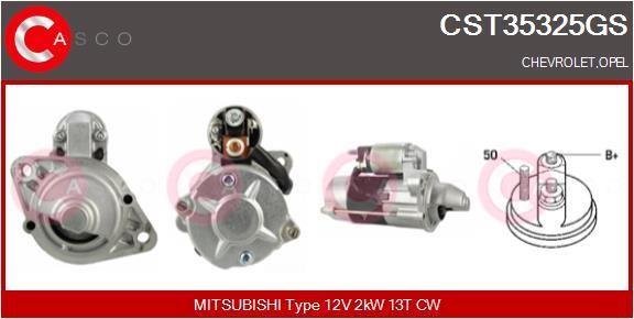 Casco CST35325GS Starter CST35325GS: Buy near me in Poland at 2407.PL - Good price!