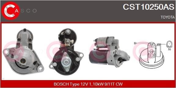 Casco CST10250AS Starter CST10250AS: Buy near me in Poland at 2407.PL - Good price!