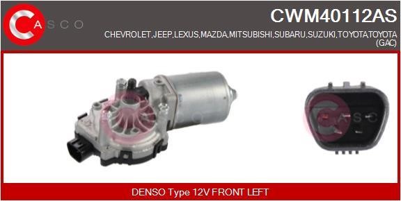 Casco CWM40112AS Мотор склоочисника CWM40112AS: Купити у Польщі - Добра ціна на 2407.PL!