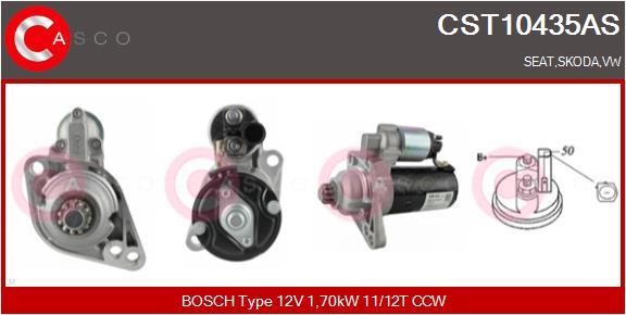 Casco CST10435AS Стартер CST10435AS: Отличная цена - Купить в Польше на 2407.PL!