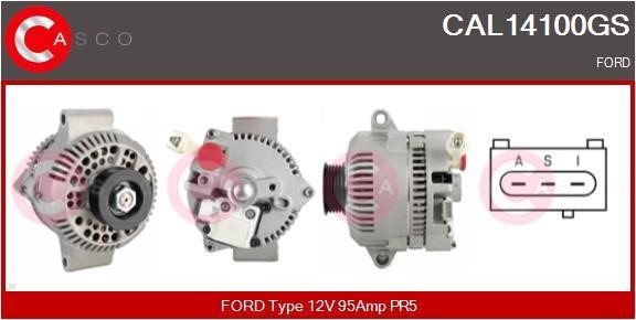 Casco CAL14100GS Alternator CAL14100GS: Buy near me in Poland at 2407.PL - Good price!