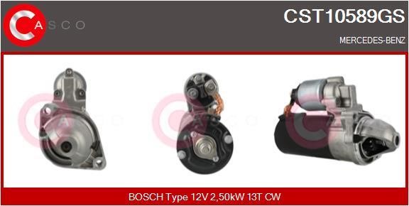 Casco CST10589GS Стартер CST10589GS: Отличная цена - Купить в Польше на 2407.PL!