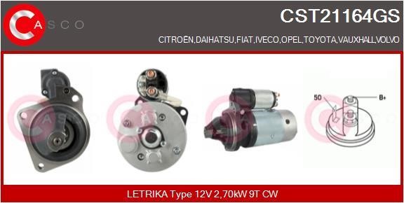 Casco CST21164GS Starter CST21164GS: Buy near me at 2407.PL in Poland at an Affordable price!