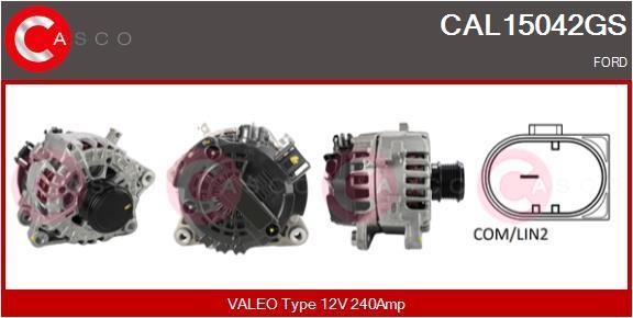 Casco CAL15042GS Alternator CAL15042GS: Buy near me in Poland at 2407.PL - Good price!