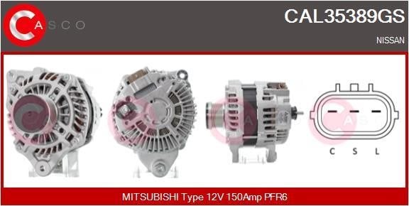 Casco CAL35389GS Alternator CAL35389GS: Buy near me at 2407.PL in Poland at an Affordable price!