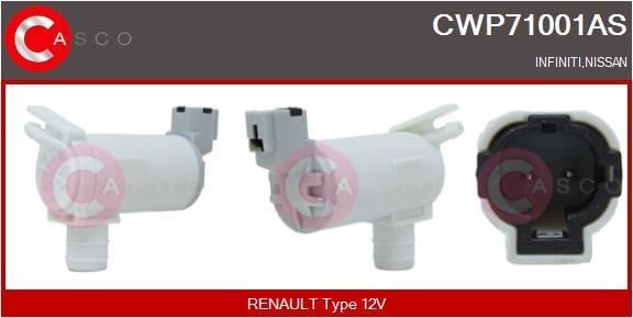 Casco CWP71001AS Water Pump, window cleaning CWP71001AS: Buy near me in Poland at 2407.PL - Good price!