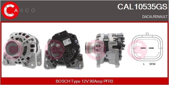 Casco CAL10535GS Alternator CAL10535GS: Buy near me in Poland at 2407.PL - Good price!