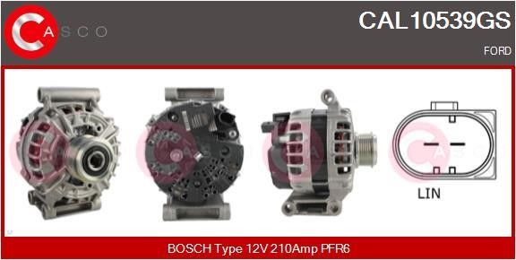 Casco CAL10539GS Alternator CAL10539GS: Buy near me in Poland at 2407.PL - Good price!