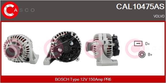 Casco CAL10475AS Alternator CAL10475AS: Buy near me in Poland at 2407.PL - Good price!
