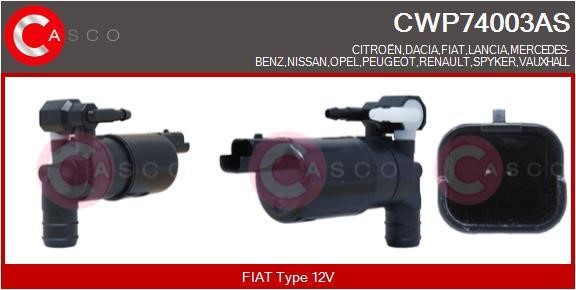 Casco CWP74003AS Glass washer pump CWP74003AS: Buy near me in Poland at 2407.PL - Good price!