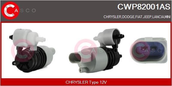 Casco CWP82001AS Glass washer pump CWP82001AS: Buy near me in Poland at 2407.PL - Good price!