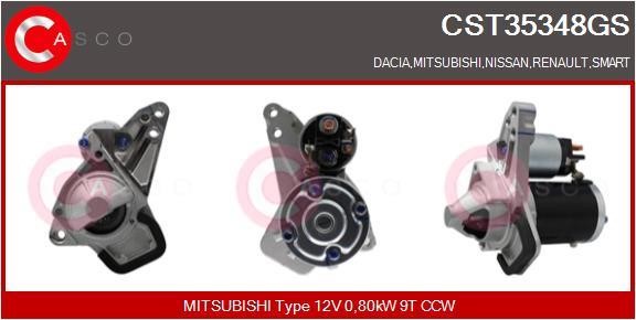 Casco CST35348GS Стартер CST35348GS: Купить в Польше - Отличная цена на 2407.PL!