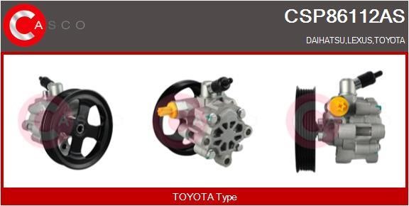 Casco CSP86112AS Hydraulic Pump, steering system CSP86112AS: Buy near me in Poland at 2407.PL - Good price!