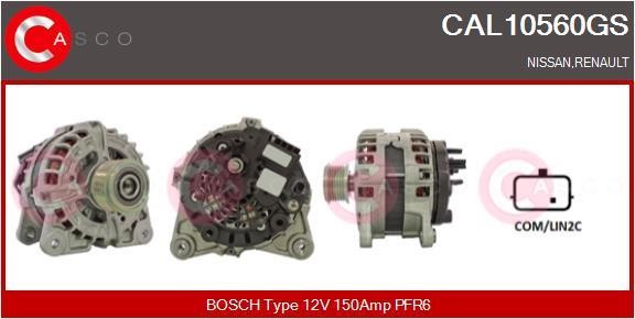 Casco CAL10560GS Alternator CAL10560GS: Buy near me in Poland at 2407.PL - Good price!