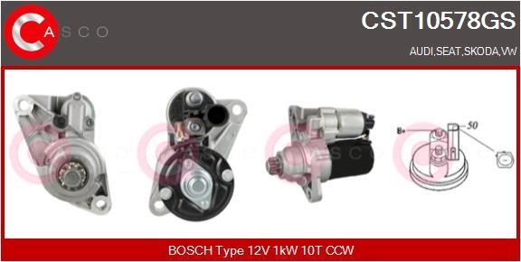 Casco CST10578GS Starter CST10578GS: Buy near me in Poland at 2407.PL - Good price!