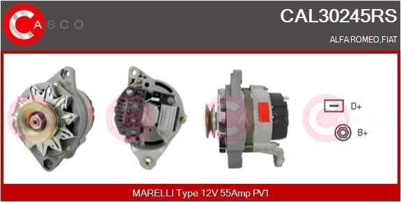 Casco CAL30245RS Alternator CAL30245RS: Buy near me in Poland at 2407.PL - Good price!