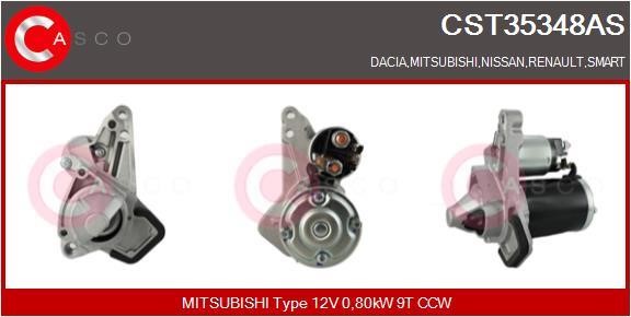 Casco CST35348AS Стартер CST35348AS: Отличная цена - Купить в Польше на 2407.PL!