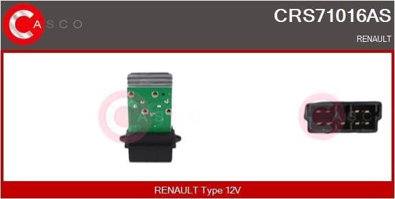 Casco CRS71016AS Resistor, interior blower CRS71016AS: Buy near me at 2407.PL in Poland at an Affordable price!
