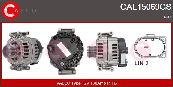 Casco CAL15069GS Alternator CAL15069GS: Buy near me in Poland at 2407.PL - Good price!