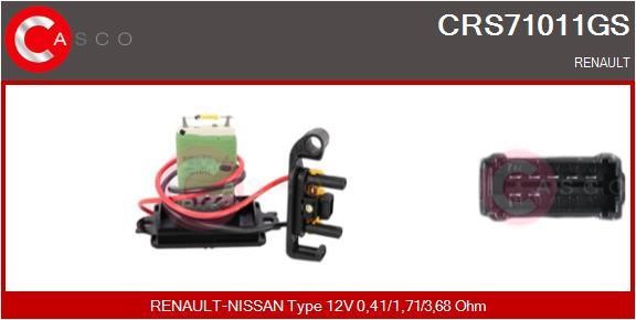 Casco CRS71011GS Сопротивление, вентилятор салона CRS71011GS: Отличная цена - Купить в Польше на 2407.PL!