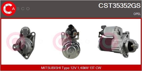 Casco CST35352GS Starter CST35352GS: Buy near me in Poland at 2407.PL - Good price!