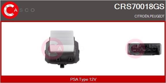 Casco CRS70018GS Сопротивление, вентилятор салона CRS70018GS: Отличная цена - Купить в Польше на 2407.PL!