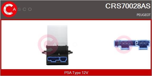 Casco CRS70028AS Сопротивление, вентилятор салона CRS70028AS: Отличная цена - Купить в Польше на 2407.PL!