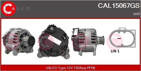 Casco CAL15067GS Alternator CAL15067GS: Buy near me in Poland at 2407.PL - Good price!