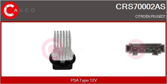 Casco CRS70002AS Resistor, interior blower CRS70002AS: Buy near me in Poland at 2407.PL - Good price!