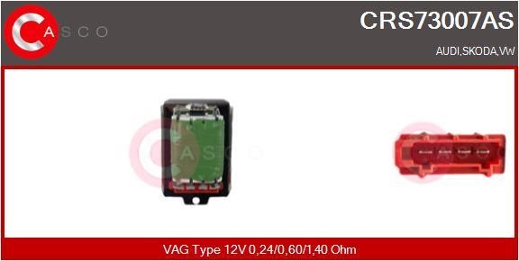 Casco CRS73007AS Резистор, компресор салону CRS73007AS: Приваблива ціна - Купити у Польщі на 2407.PL!